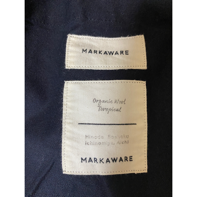 markaware organic tropical wool セットアップ 7