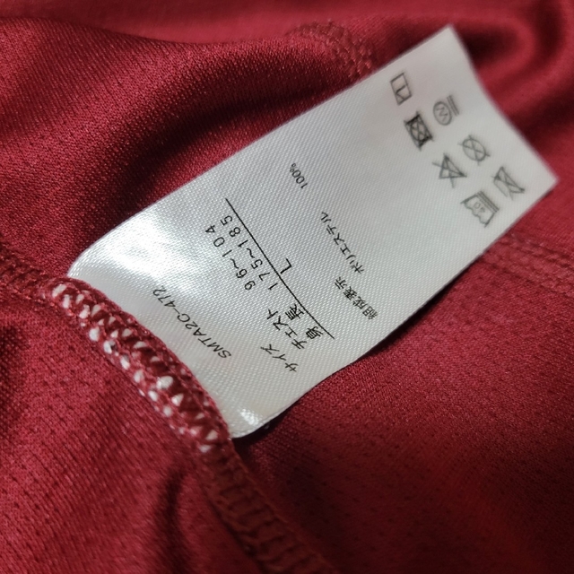 しまむら(シマムラ)のLサイズ スポーツTシャツ インナー 速乾素材 しまむら メンズのトップス(Tシャツ/カットソー(半袖/袖なし))の商品写真