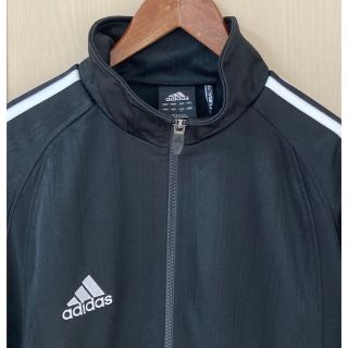 アディダス(adidas)の【美品、未使用】adidas アディダス トラックトップ ジャケット L 黒(ジャージ)