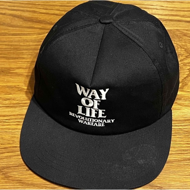 RATS(ラッツ)のrats cap way of life  ブラック　美品 メンズの帽子(キャップ)の商品写真