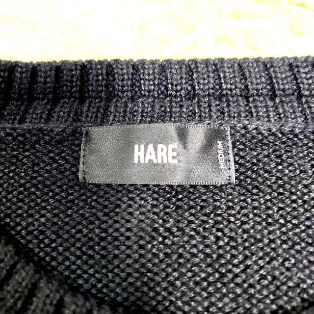 HARE(ハレ)のHARE ハレ　メンズ　ニット　セーター　古着　Mサイズ メンズのトップス(ニット/セーター)の商品写真