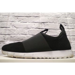 JIMMY CHOO - ジミーチュウ レイン ロゴ スニーカー ブラック 42の通販