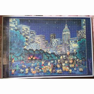 希少品 ジグソーパズル 1000ピース 芳岡ひでき New York kitty