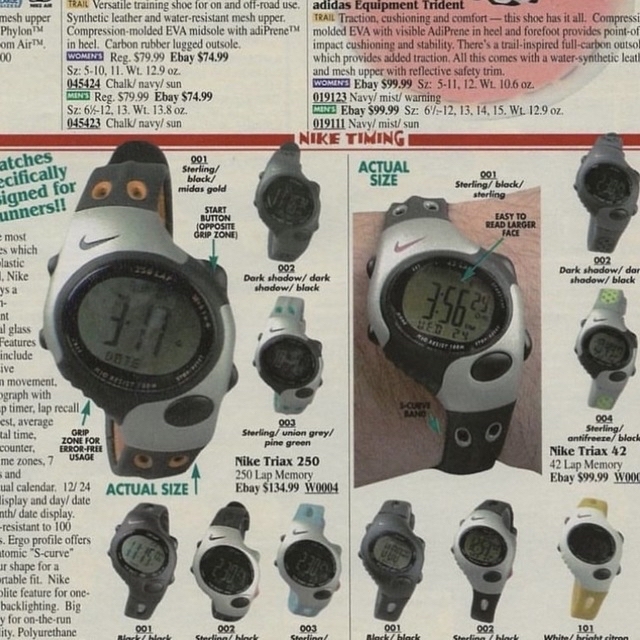 NIKE(ナイキ)の【希少】nike timing triax watch y2k 00s メンズの時計(腕時計(デジタル))の商品写真