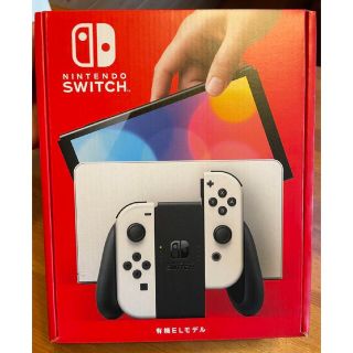 ニンテンドースイッチ(Nintendo Switch)のNintendo Switch 任天堂 スイッチ 有機EL 本体 ホワイト(家庭用ゲーム機本体)