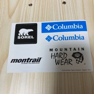 コロンビア(Columbia)のColumbia SOREL montrail ステッカー(ノベルティグッズ)