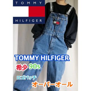 TOMMY HILFIGER - 希少 90s Tommy Hilfiger ロゴパッチ デニム TOMMY HILFIGER - 希少 90s Tommy Hilfiger ロゴパッチ デニム