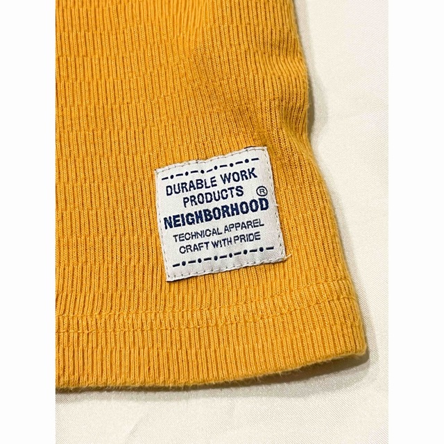 NEIGHBORHOOD(ネイバーフッド)のneighborhood イエロー　ロンＴ　XL メンズのトップス(Tシャツ/カットソー(七分/長袖))の商品写真