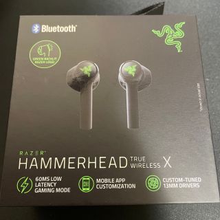 レイザー(Razer)のRazer ワイヤレスイヤホン HAMMERHEAD TRUE WIRELESS(ヘッドフォン/イヤフォン)