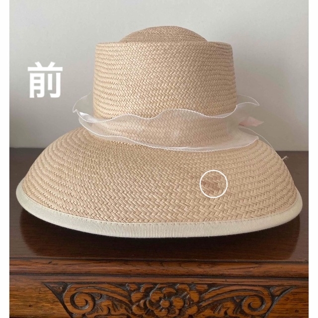 最終価格‼️✨イタリア製✨DANIEL MEUCCIプリンセスハット レディースの帽子(ハット)の商品写真