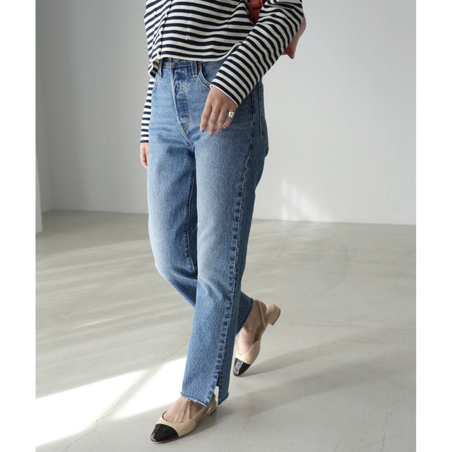 SLOBE IENA(スローブイエナ)の【新品・タグ付き】【Levi’s/リーバイス】SLOBE別注501デニムパンツ レディースのパンツ(デニム/ジーンズ)の商品写真