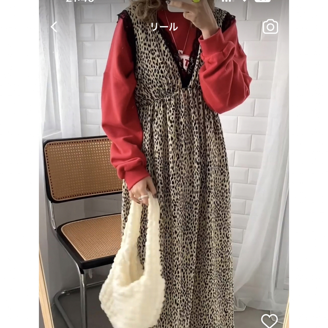 moussy(マウジー)のsollon ワンピース レディースのワンピース(ロングワンピース/マキシワンピース)の商品写真