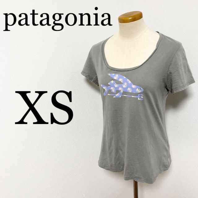 patagonia(パタゴニア)のpatagonia パタゴニア　レディース　Tシャツ　古着　XSサイズ レディースのトップス(Tシャツ(半袖/袖なし))の商品写真