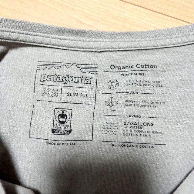 patagonia(パタゴニア)のpatagonia パタゴニア　レディース　Tシャツ　古着　XSサイズ レディースのトップス(Tシャツ(半袖/袖なし))の商品写真