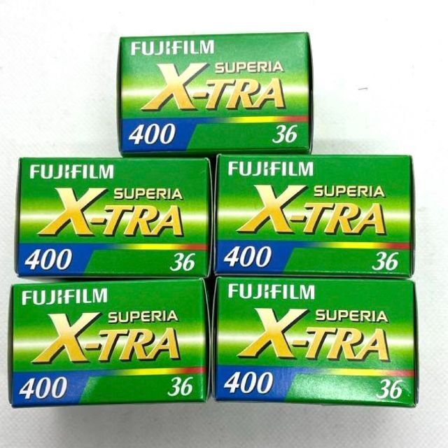 フィルムフジフィルム SUPERIA X-TRA400 36EX 36枚撮5本セット