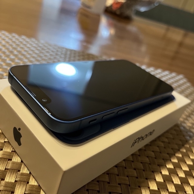 iPhone(アイフォーン)の【良品】iPhone13mini ブルー 128GB スマホ/家電/カメラのスマートフォン/携帯電話(スマートフォン本体)の商品写真