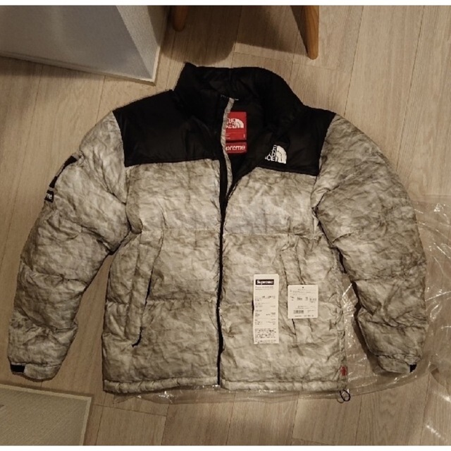 Supreme North Face Paper Nuptse Jacket L