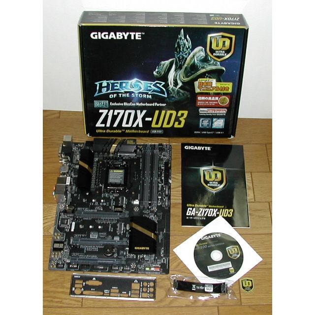 難あり　GIGABYTE　GA-Z170X-UD3　LGA1151