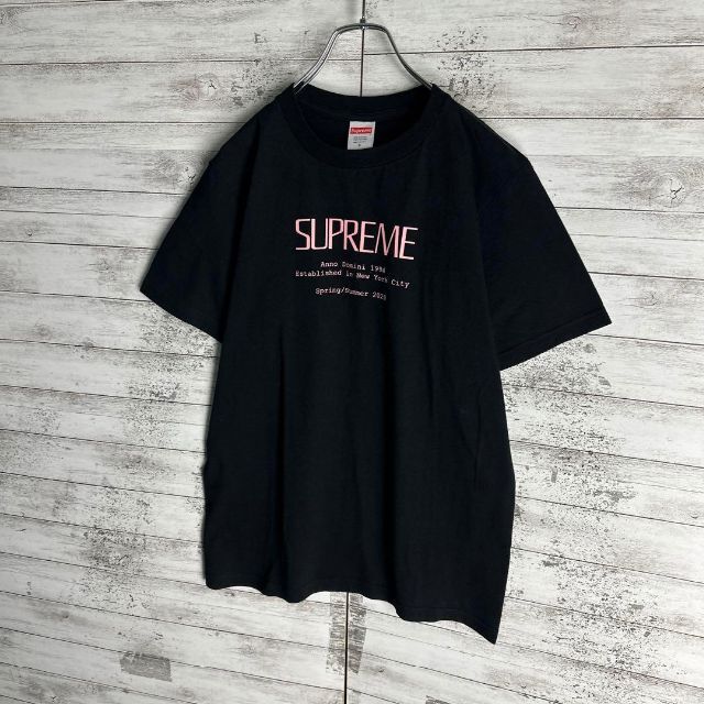 7134 【入手困難】シュプリーム☆ビッグロゴ定番カラー即完売モデルtシャツ美品