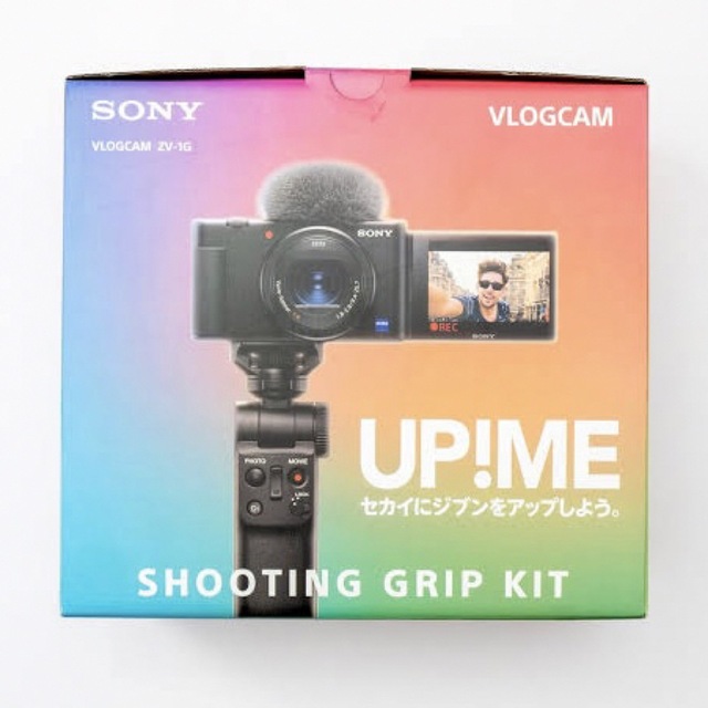 SONY(ソニー)のSONY VLOGCAM ZV-1G シューティンググリップキット バッテリー付 スマホ/家電/カメラのカメラ(コンパクトデジタルカメラ)の商品写真
