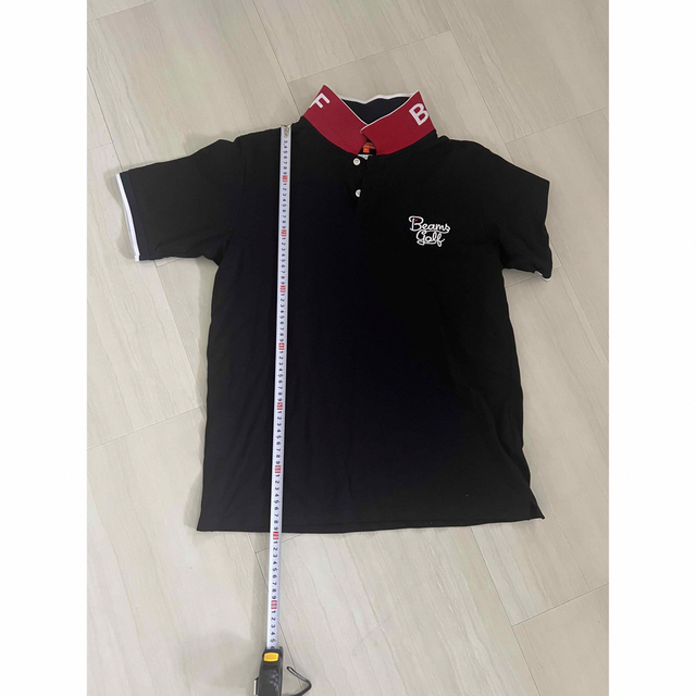 BEAMS(ビームス)のBEAMS  GOLF ポロシャツ　ネイビー　XL スポーツ/アウトドアのゴルフ(ウエア)の商品写真