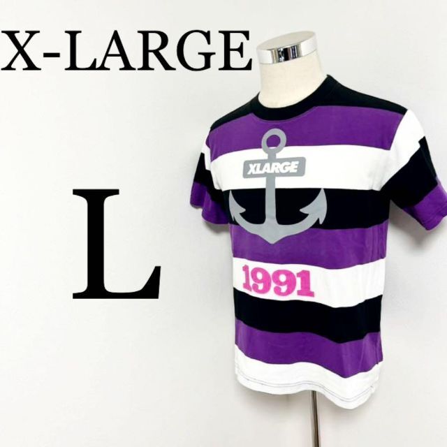 XLARGE(エクストララージ)のX-LARGE エクストララージ　メンズ　Tシャツ　古着　Lサイズ メンズのトップス(Tシャツ/カットソー(半袖/袖なし))の商品写真