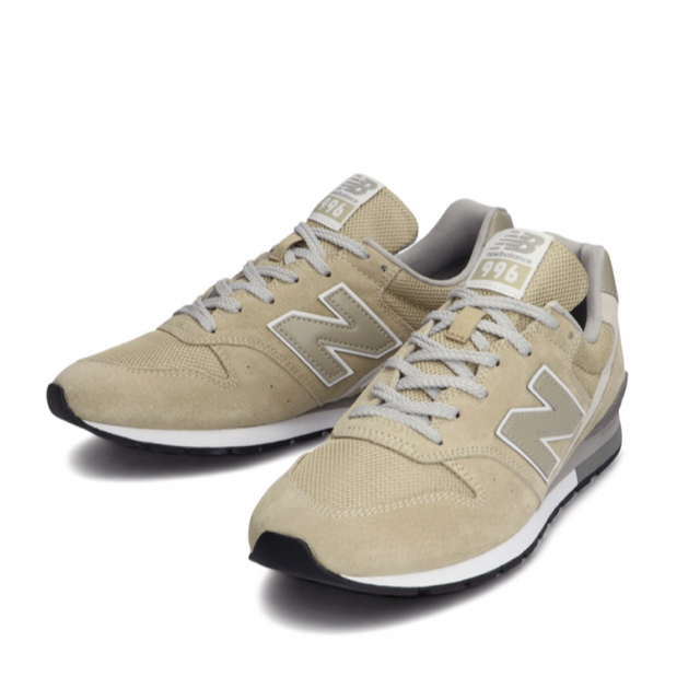 新品】NEW BALANCE ニューバランス 996 ベージュ 24.5㎝ 優先配送 64.0