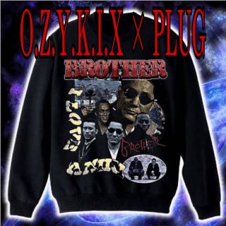 O.Z.Y.K.I.X × PLUG BROTHER SWEAT SHIRT