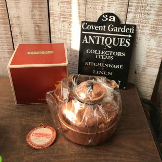 未使用品　COPPER KETTLE   鎚目入　ケトル　ヤカン　2ℓ(調理道具/製菓道具)