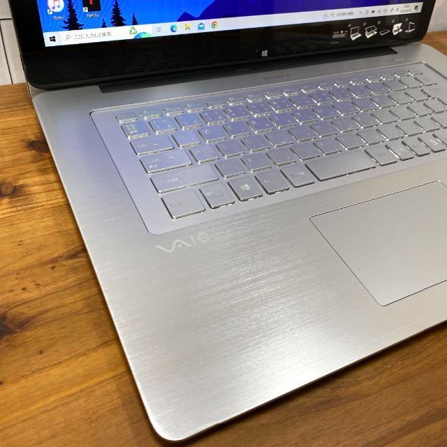 VaioFit 高級アルミボディ☘i7☘新品SSD256☘️バッテリ新品 商品の