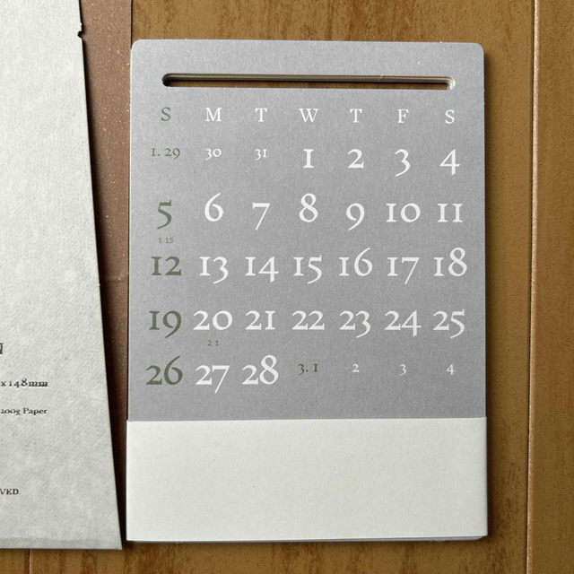 韓国  スケジュール  カレンダー インテリア/住まい/日用品の文房具(カレンダー/スケジュール)の商品写真