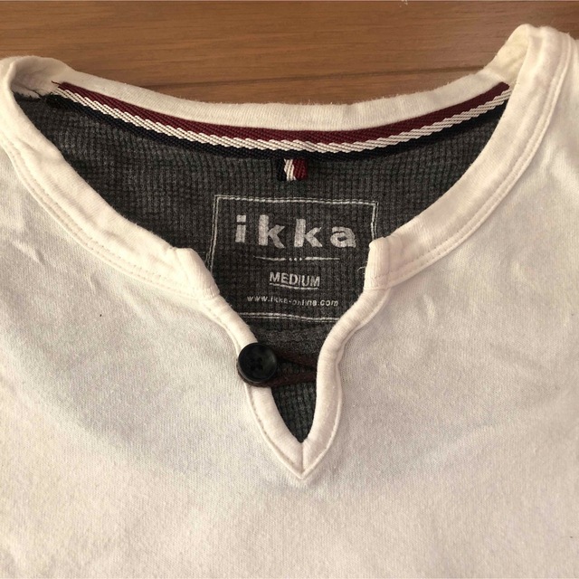 ikka(イッカ)のikka コットンTシャツ　＆　前開きパーカーセット メンズのトップス(シャツ)の商品写真