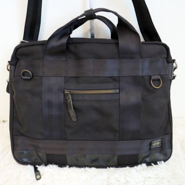 良品★PORTER ヒート 2way ブリーフケース バリスティックナイロン