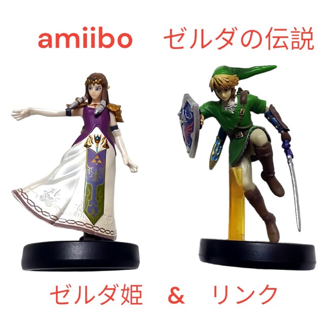 新品未開封amiiboゼルダの伝説５体