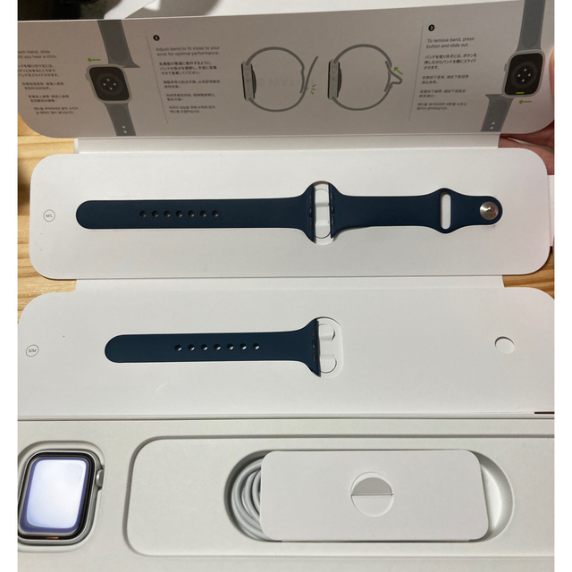 【美品】APPLE WATCH SE 40 SVAL AB 2021 GPS