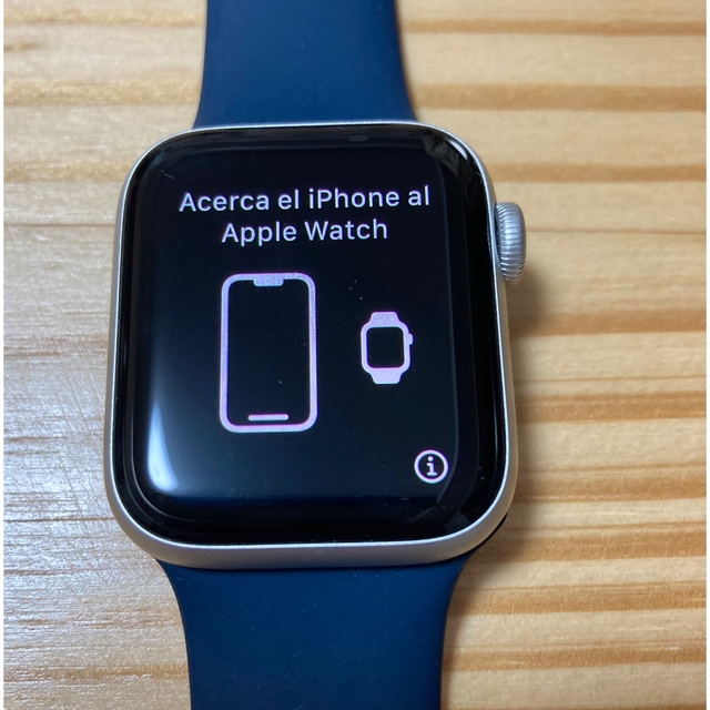 【美品】APPLE WATCH SE 40 SVAL AB 2021 GPS