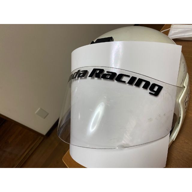 切文字ステッカー(HONDA Racing・シルバー) 自動車/バイクの自動車(車外アクセサリ)の商品写真