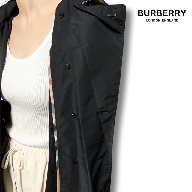 BURBERRY(バーバリー)のBURBERRY LONDON バーバリー トレンチコート ナイロン 春用 レディースのジャケット/アウター(トレンチコート)の商品写真