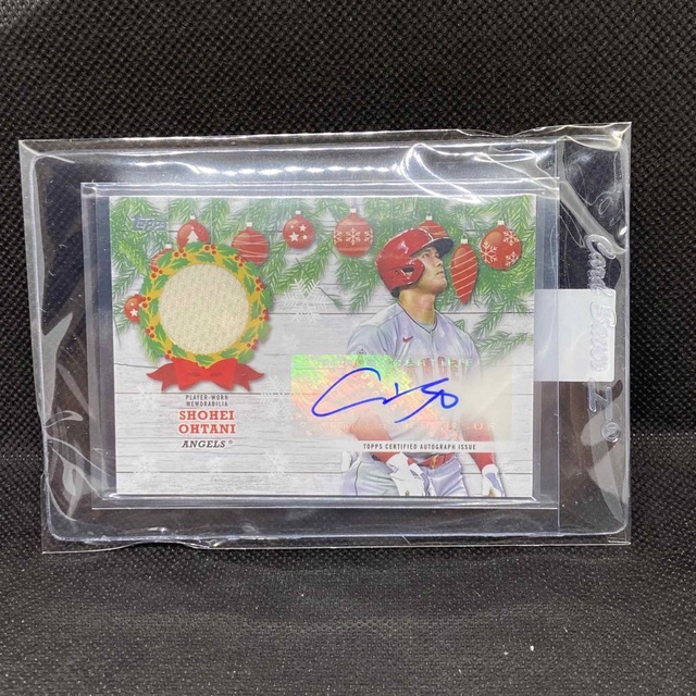 MLB(メジャーリーグベースボール)の大谷翔平 2022 Topps 直筆サイン カード 25枚 限定 スポーツ/アウトドアの野球(その他)の商品写真