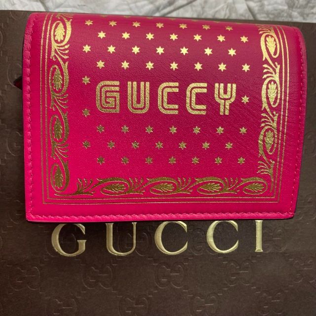 限定コラボ】GUCCI グッチ SEGA セガ 二つ折り財布 スター 希少品-