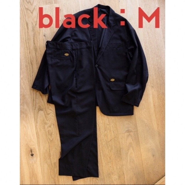 TRIPSTER DICKIES BEAMS セットアップ BLACK 黒 M