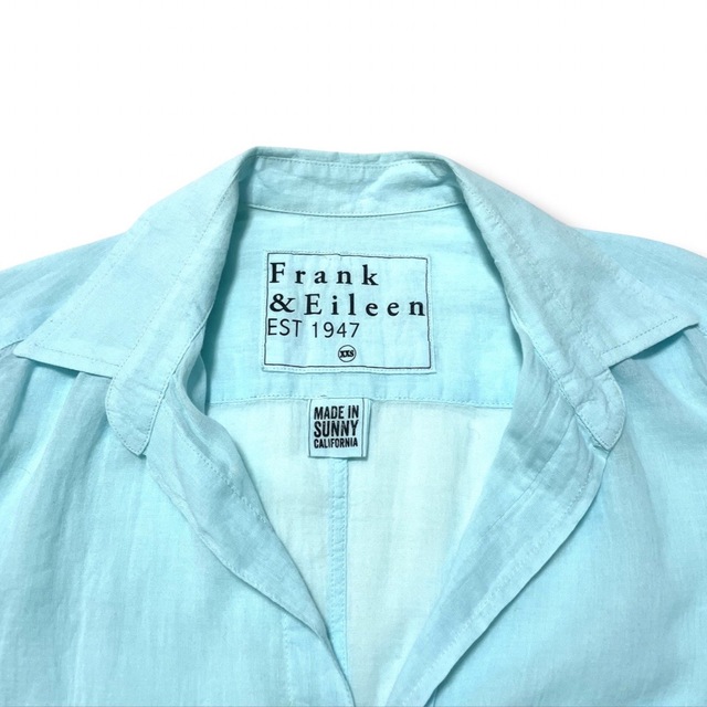 Frank&Eileen(フランクアンドアイリーン)の《美品》Frank&Eileen コットンボイル バリー シャツ 定価3.2万程 レディースのトップス(シャツ/ブラウス(長袖/七分))の商品写真