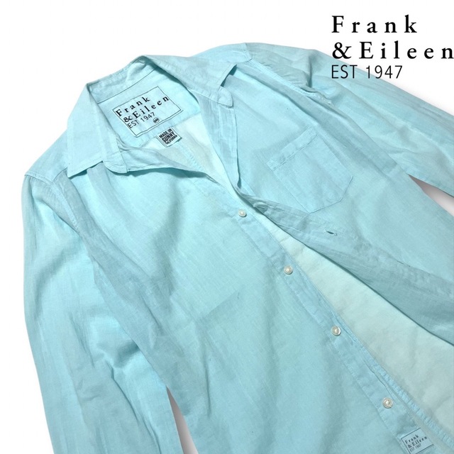 Frank&Eileen(フランクアンドアイリーン)の《美品》Frank&Eileen コットンボイル バリー シャツ 定価3.2万程 レディースのトップス(シャツ/ブラウス(長袖/七分))の商品写真