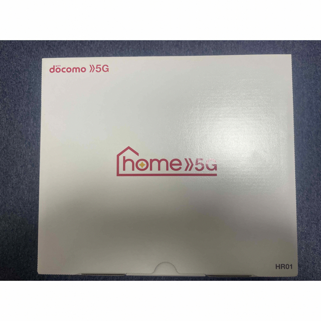 【新品未使用】 docomo'home 5G HR01 ダークグレー
