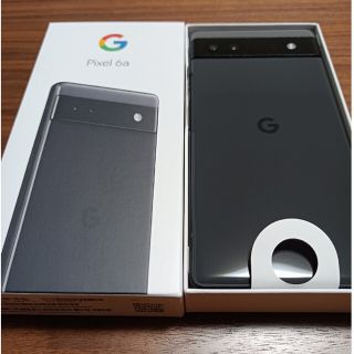 【新品】Google Pixel 6a Charcoal 128 GB au(スマートフォン本体)