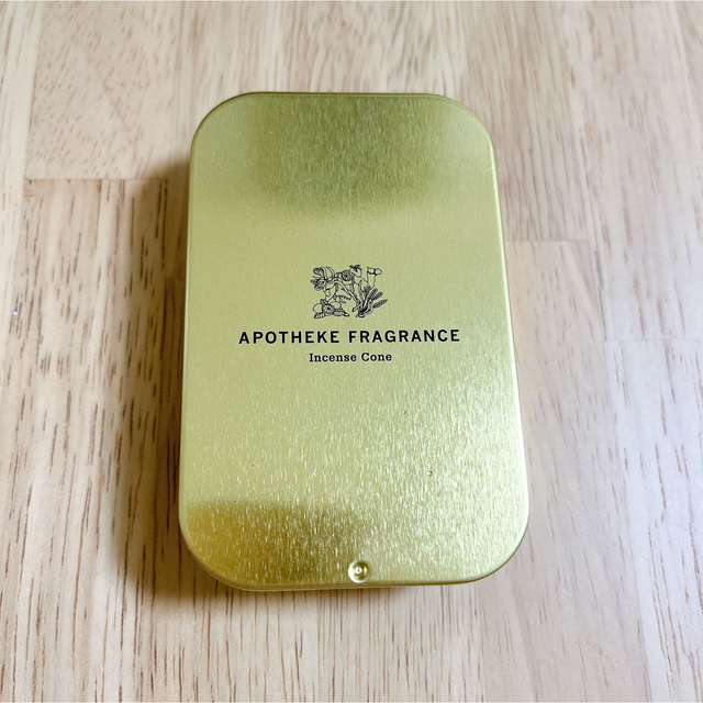 APOTHEKE FRAGRANCE(アポテーケフレグランス)のAPOTHEKE FRAGRANCE  INCENSE CONE コスメ/美容のリラクゼーション(お香/香炉)の商品写真