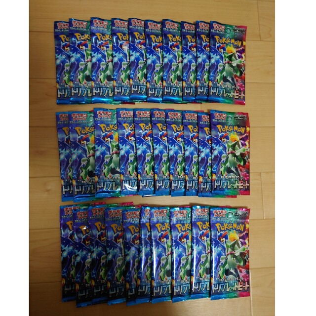 ポケモンカードゲーム　トリプレットビート バラ30パック(1box分)