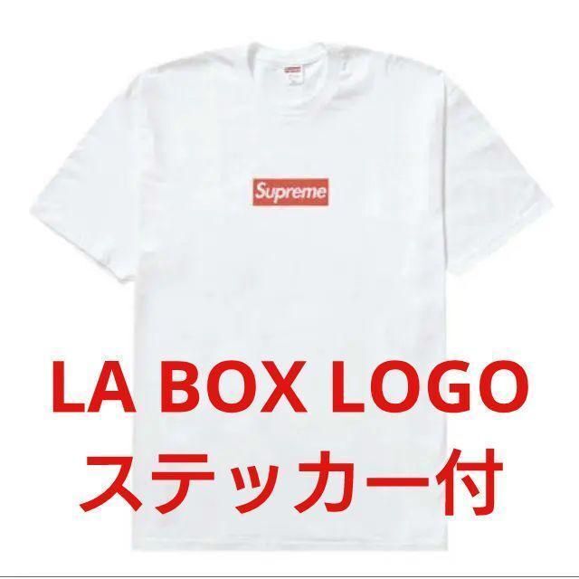 専用 supreme シュプリーム Tシャツ tee ステッカー box