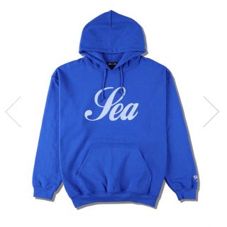 ウィンダンシー(WIND AND SEA)のウィンダンシー  GLITTER (SEA) HOODIE BLUE(パーカー)