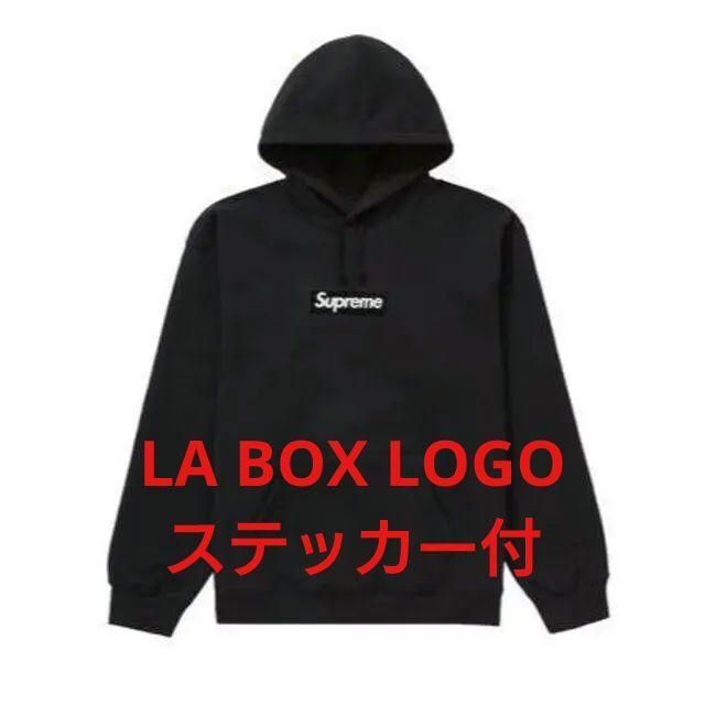 supreme LA Box Logo Hooded Sweatshirt L